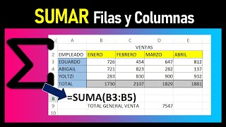 como sumar celdas en excel [upl. by Pilihp124]