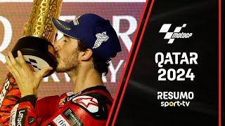 Resumo  MotoGP Qatar 2024 [upl. by Neyut]