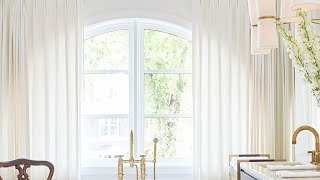 Designer Tips For Arched Window Treatments [upl. by Oirram]