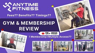 Anytime Fitness Gym Review  Gurgaon Gyms Price timings Benefits AnytimeFitnessIndiaATFITNESSIN [upl. by Adama35]