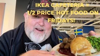 IKEA Cafeteria  12 Price Hot Food on Fridays ikea IKEAUSA IKEA foodvlog foodreview [upl. by Koblick855]