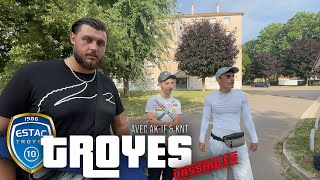 GabMorrison  Visite du quartier des Vassaules à Troyes avec AKIF amp KNT [upl. by Hakaber437]