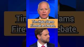 Ohio Senator JD Vance vs Minnesota Governor Tim Walz Fiery Debate Showdown [upl. by Asiret325]