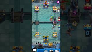 Jugando vs leñador globo hielo y barbaros de elite clash clasroyale gaming [upl. by Nnaeirual]