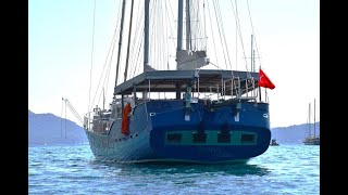 DREAM A 26 m Gullet Yacht For Sale walkthrough [upl. by Ynnal]