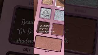 Beauty Creations “Oh Deer Christmas” shadow amp face palette beautycreations makeup shorts navidad [upl. by Hcab]