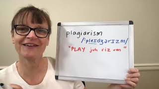 How to Pronounce Plagiarism [upl. by Glynn]