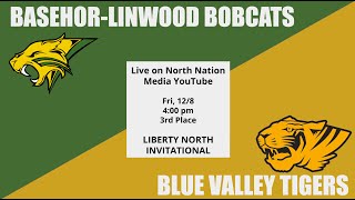 LN Invitational Night 5 Womens Basketball Basehor Linwood vs Blue Valley [upl. by Yendirb]