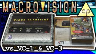 Macrovision Copyguard vs VC1 VC3 Video Clarifier  Stabilizer [upl. by Aihcela604]