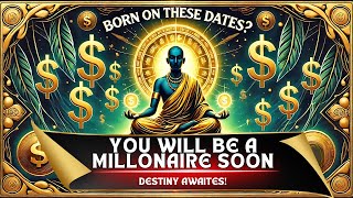 You Will Be a Millionaire Soon if You Are Born on These Dates  Buddhist Wisdom [upl. by Norat618]