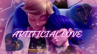 quotThose two are made for each otherquot 💖💫  Miraculous Love Square ARTIFICIAL LOVE AMV 🎥🎶 [upl. by Nnylrebma]