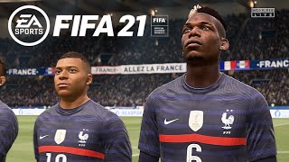 FRANCE  ALLEMAGNE  FIFA 21 Gameplay PC [upl. by Sprung]