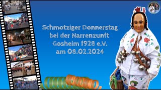 08022024 Schmotziger Donnerstag in Gosheim [upl. by Gilda503]