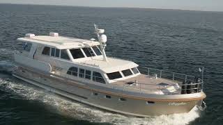 Yacht film  Linssen Grand Sturdy® 590 AC Wheelhouse  Vlotr Media [upl. by Aric]