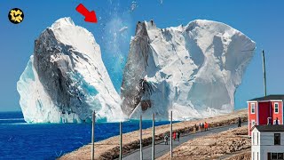 Terrifying Ice Collapse Incidents Monster Glacier Collapses Caught On Camera [upl. by Cicero]