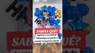 DECORACIÓN CON GLOBOS PASO A PASO [upl. by Olpe]