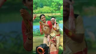 tridisha Barthakur bihu shorts bihu bihu2024 borbihuwoti [upl. by Eiuol]