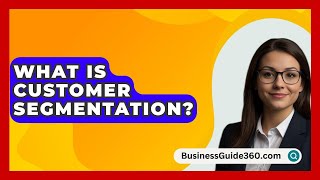 What Is Customer Segmentation  BusinessGuide360com [upl. by Quintin263]