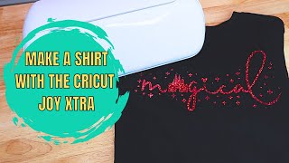 Easy Cricut Joy Xtra shirt tutorial for beginners [upl. by Sims]