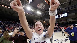 Mystics draft pick Kaylynne Truong makes WNBA history [upl. by Cynthea]