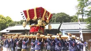 平成25年 淡路市志筑八幡神社春祭り 宮入 南 明神 天神 [upl. by Bertine]