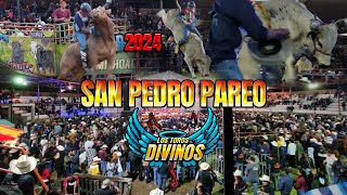 LOS TOROS DIVINOS EN LA MONUMENTAL DE SAN PEDRO PAREO 3 GANADERIAS LLEVARON SUS MEJORES TOROS🔥 [upl. by Wendell737]