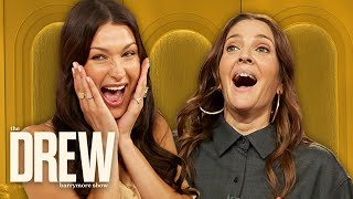 Drew Barrymore Reveals quotAHa Momentquot to Bella Hadid  The Drew Barrymore Show [upl. by Emoreg]