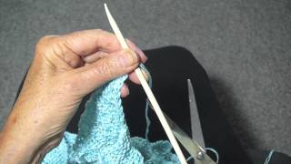 ENDING THE BIND OFF OF THE LAST STITCH [upl. by Rox]