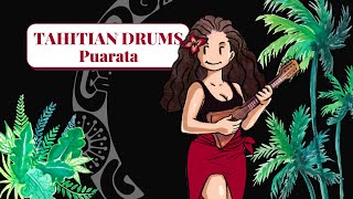 OTEA PUARATA  Polynesian drums Tahitian music [upl. by Dovev]