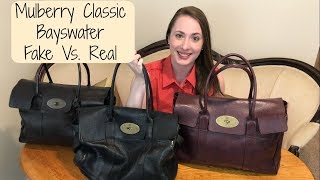 Mulberry Classic Bayswater Real vs Fake  How to Authenticate  Heritage [upl. by Cogswell]