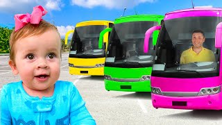 Die Räder vom Bus  Deutsch Cartoons und Kinderlieder [upl. by Omidyar869]