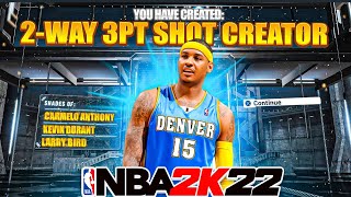 This 6’7 “2WAY 3PT SHOT CREATOR” BUILD IS OVERPOWERED🔥🔥🔥 NBA 2K22 BEST ISO BUILD [upl. by Sharla]