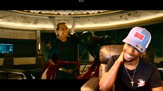 Homelander Kills Black Noir Reaction The Boys S3xE8 [upl. by Geanine]