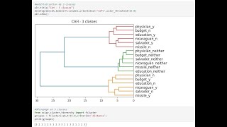 Clustering Variables Qualitatives  Classification des modalités Python [upl. by Servetnick]