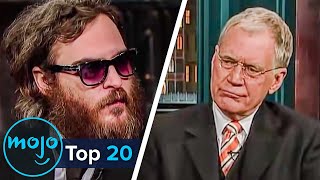 Top 20 Most Memorable David Letterman Moments [upl. by Danny]