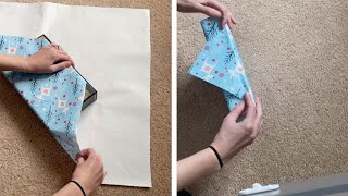 How To Wrap A Gift Without Tape [upl. by Gambrill]