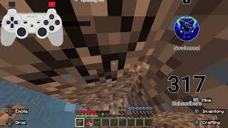 Minecraft Controller gameplay livestream [upl. by Rednas]