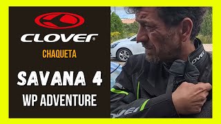 ❤️ Chaqueta moto Clover SAVANA 4WP  Top Tecnología italiana  ¿Porqué es tan especial [upl. by Lacram]