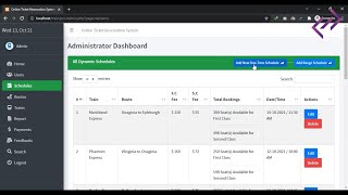 Online Ticket Reservation System in PHP MySQL with Source Code  CodeAstro [upl. by Chere]