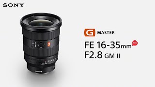 Introducing the new FE 16–35mm F28 GM II lens [upl. by O'Callaghan]