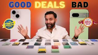 The GOOD amp BAD Phone Deals in Flipkart Big Billion Day 2024 amp Amazon Great Indian Sale 2024 [upl. by Gnaw]