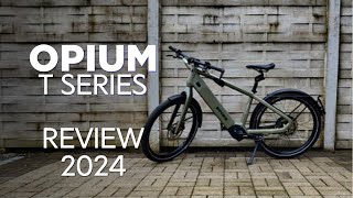 Review Opium T series spedelec 45 kmu [upl. by Soinski380]