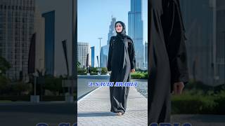 TOP 10 COUNTRIES WITH THEIR HIJAB STYLE viralreels hijab muslim saudiarabia viralshort share [upl. by Milan205]