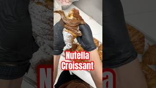 Nutella Croissant 🥐 [upl. by Nhguavaj53]