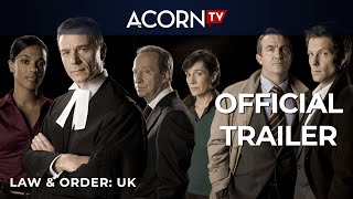 Acorn TV  Law amp Order UK  Official Trailer [upl. by Fabrianne]