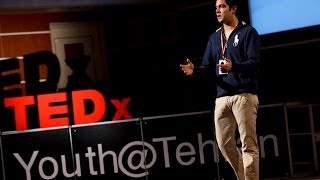 Story of My Life Amirali Nabavian at TEDxYouthTehran [upl. by Eidnam]