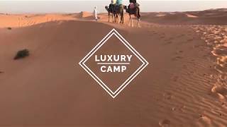 Orient Luxury Desert Camp in Merzouga Morocco [upl. by Dow]