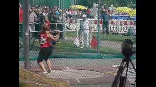 A Betty HeidlerGermany  World record Halle2011 [upl. by Gorey164]