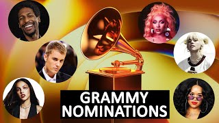 Nominees  Grammy Awards 2022 [upl. by Grinnell]