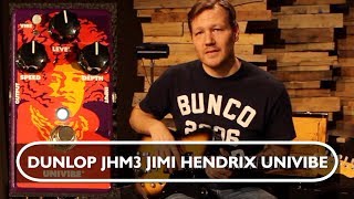 Dunlop JHM3 Jimi Hendrix Univibe Demo [upl. by Ednargel848]